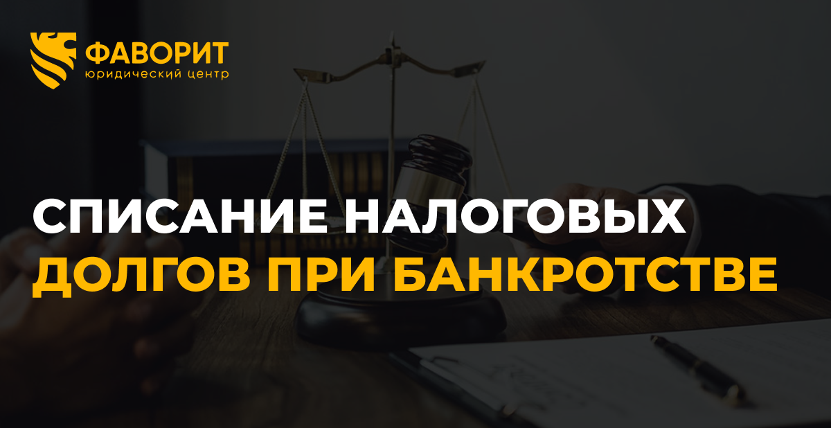 Списание налоговых долгов при банкротстве физического лица